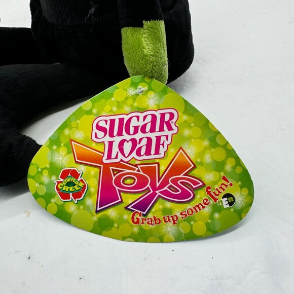 Sugar Loaf Toys Green Witch Plush Stuffed Doll 10" Cute Halloween 2015 - Picture 6 of 9